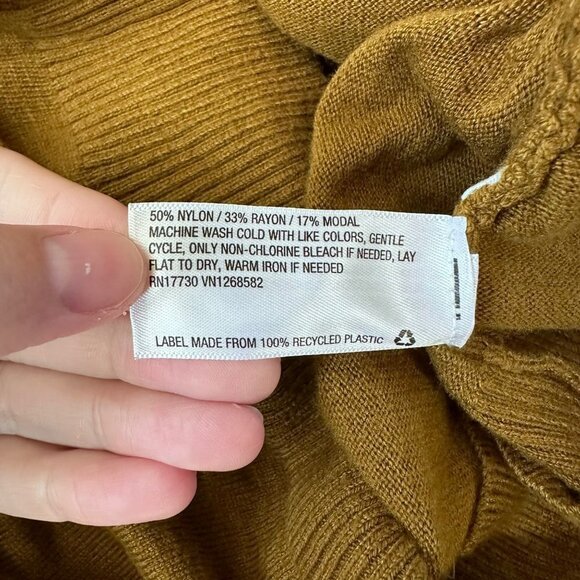 Isabel Maternity Brown long sleeve tshirt women's medium - Picture 6 of 8